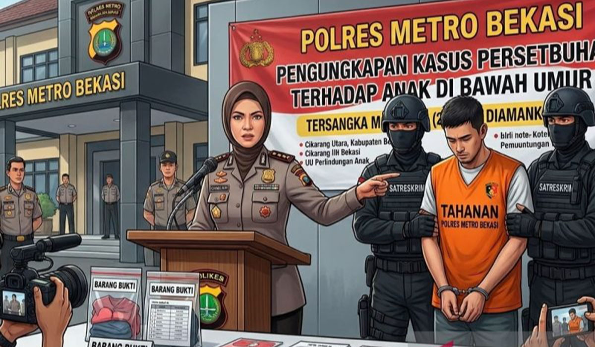 Bikin Heboh! Oknum Pembina Pramuka di Bekasi Ditangkap Tersangka Kasus Persetubuhan Anak